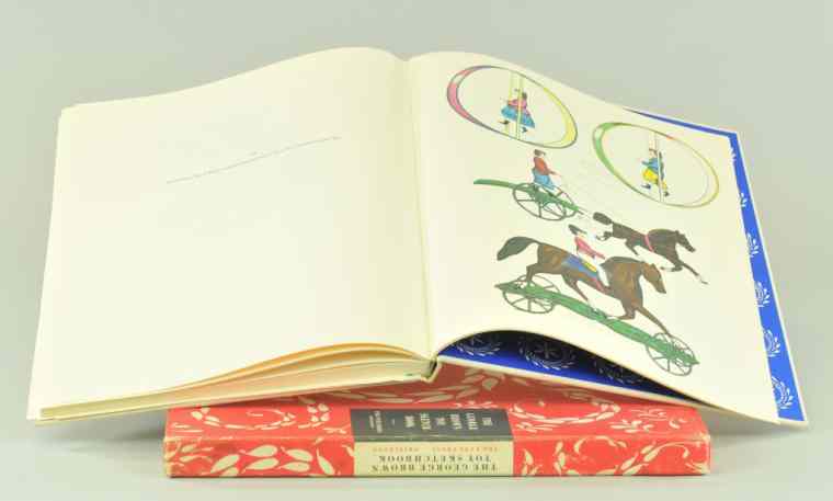 Appraisal: GEORGE BROWN TOY REFERENCE SKETCH BOOK Includes assorted colored page