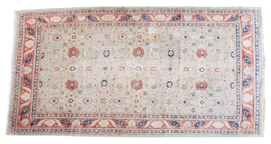 Appraisal: Sale Lot A Persian Design Wool Rug th century feet