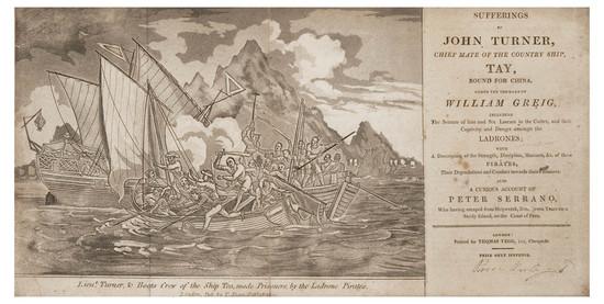 Appraisal: SHIPWRECKS AND CAPTIVITIES - TURNER John The Sufferings of John