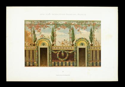 Appraisal: portfolios Art Nouveau Seder Anton Naturalistische Decorationsmalereien Berlin Ernst Wasmuth