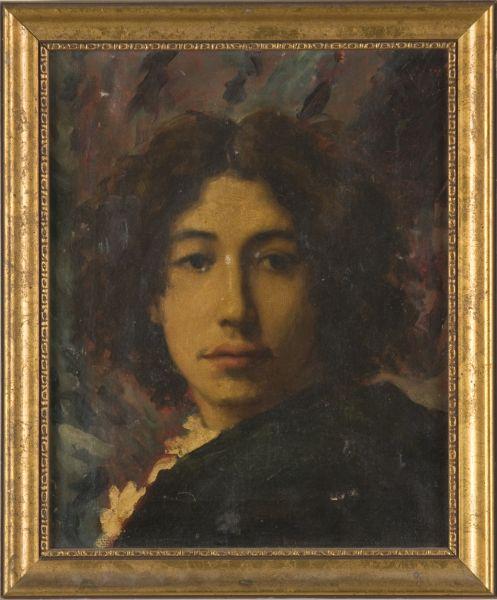 Appraisal: Italian School Portrait of a Young Man th c oil