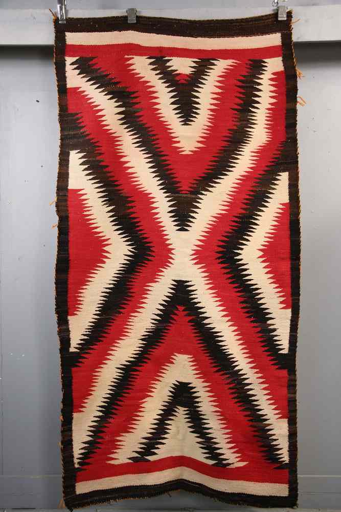 Appraisal: NAVAJO RUG - Circa s Navajo Ganado Rug an Eye