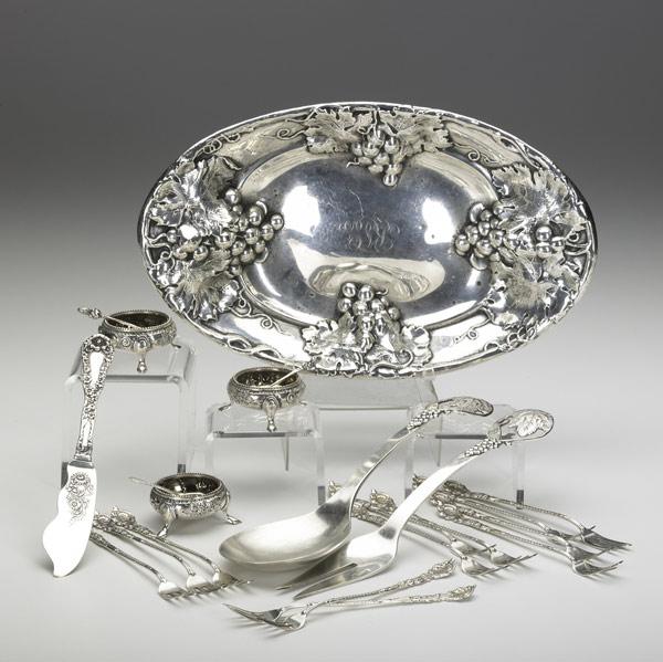 Appraisal: AMERICAN ENGLISH SILVER Ca - Frank M Whiting hand made