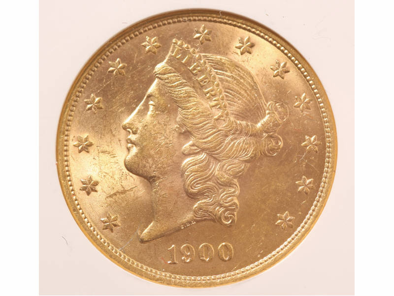 Appraisal: Liberty Gold Double Eagle NGC MS a few small marks