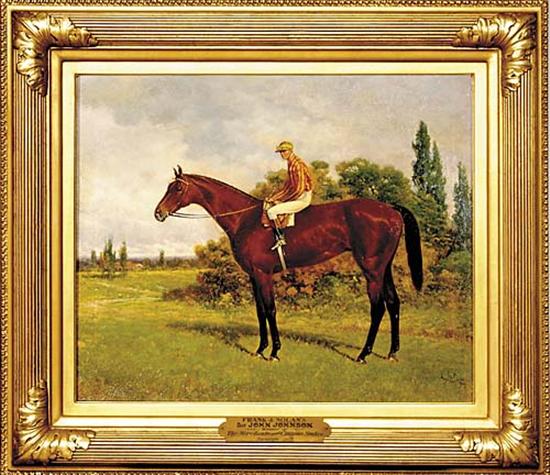 Appraisal: Henry Stull New York Kentucky - A PORTRAIT OF RACEHORSE