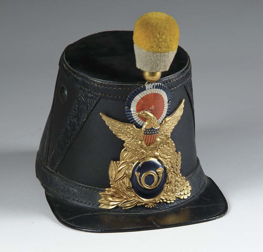 Appraisal: FRENCH MADE AMERICAN CIVIL WAR SHAKO Several Pennsylvania infantry units