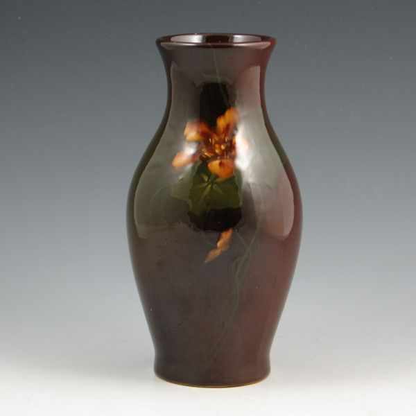 Appraisal: Roseville Rozane - '' standard glaze vase artist signed FN