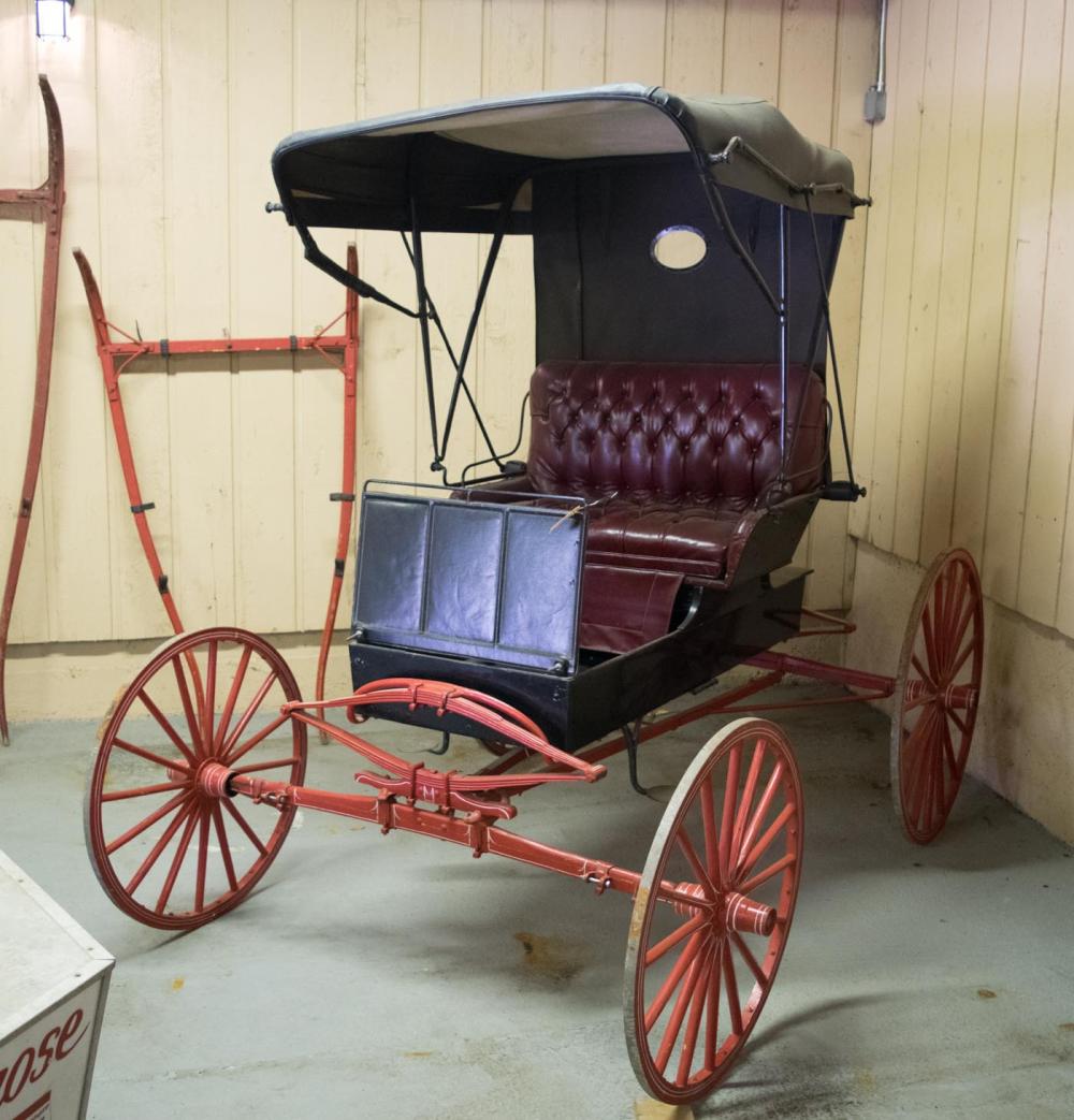 Appraisal: HORSE-DRAWN DOCTOR'S BUGGY Carriages by Arkla Emmet Arkansas s n