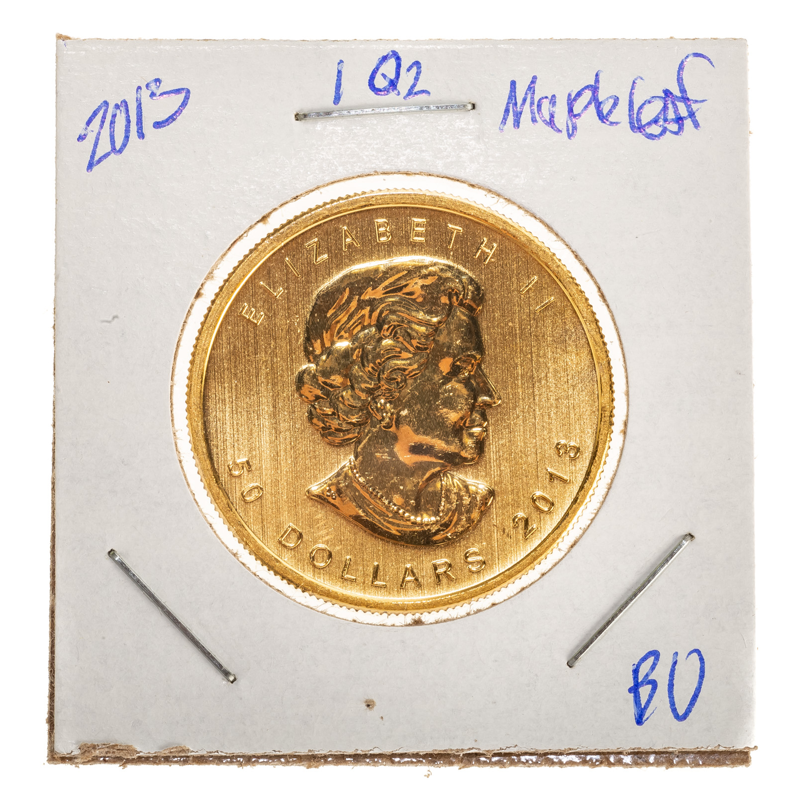 Appraisal: OUNCE CANADIAN GOLD MAPLE LEAF Troy Oz of fine gold