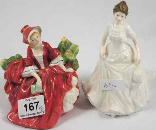 Appraisal: Royal Doulton Figure Lydia HN and Harmony HN