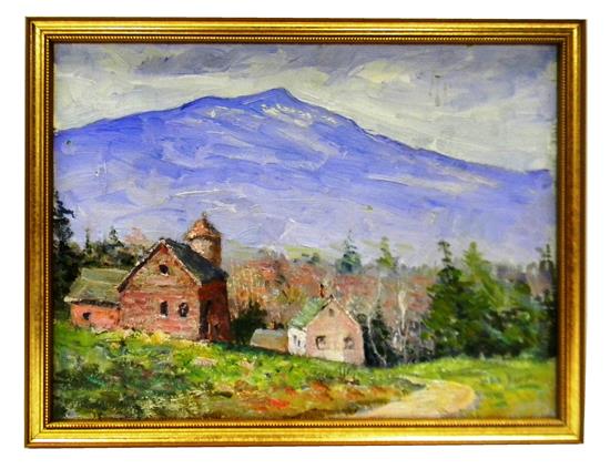 Appraisal: Roger Dennis American - Mt Monadnock N H oil on