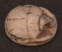 Appraisal: Egyptian Steatite Scarab th Dynasty - B C Finely detailed