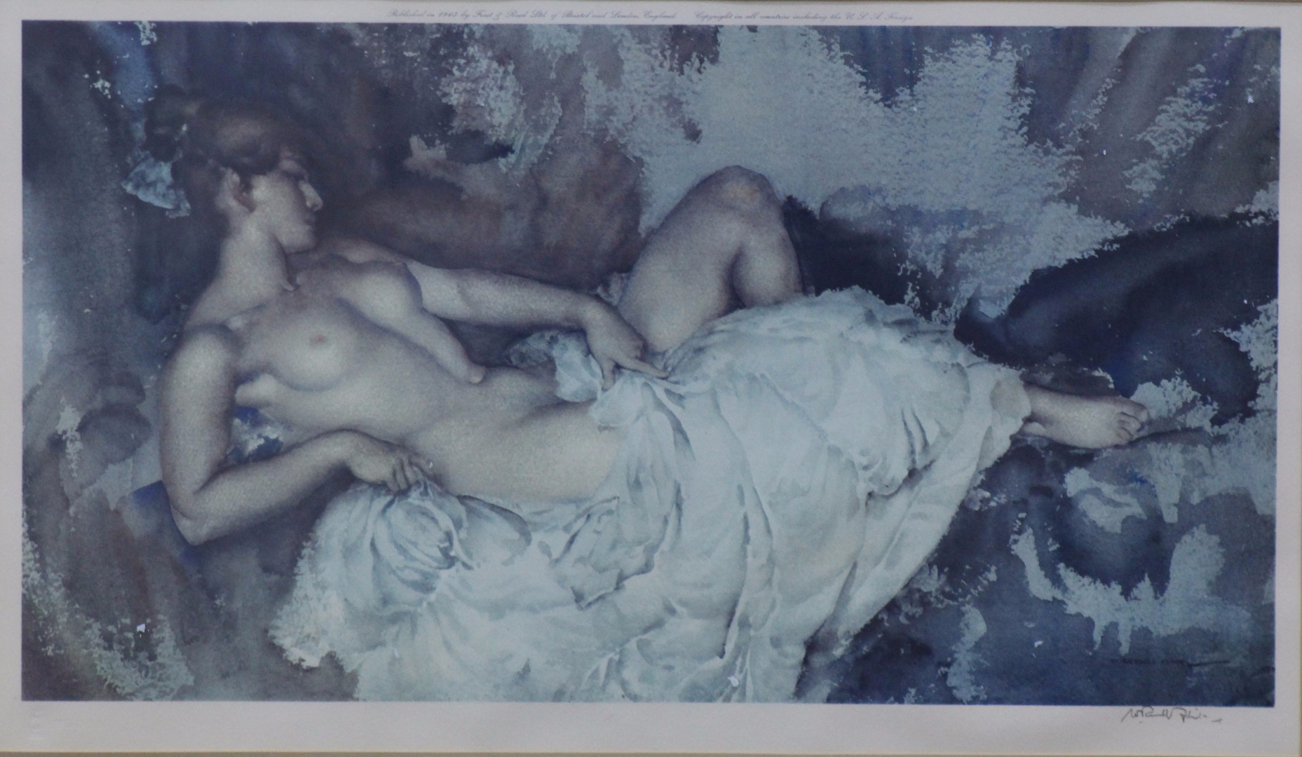 Appraisal: William Russell Flint Scottish - Reclining nude signed in pencil