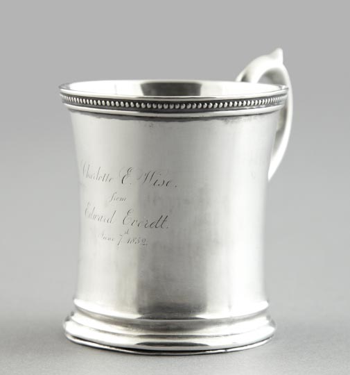 Appraisal: Jones Ball and Company Boston Coin Silver Child's Presentation Cup