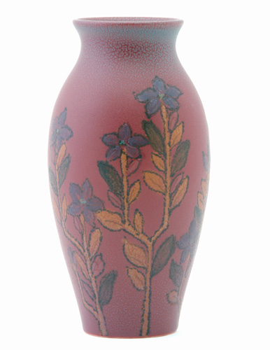 Appraisal: ROOKWOOD Wax Matte vase painted by Mary Helen McDonald and