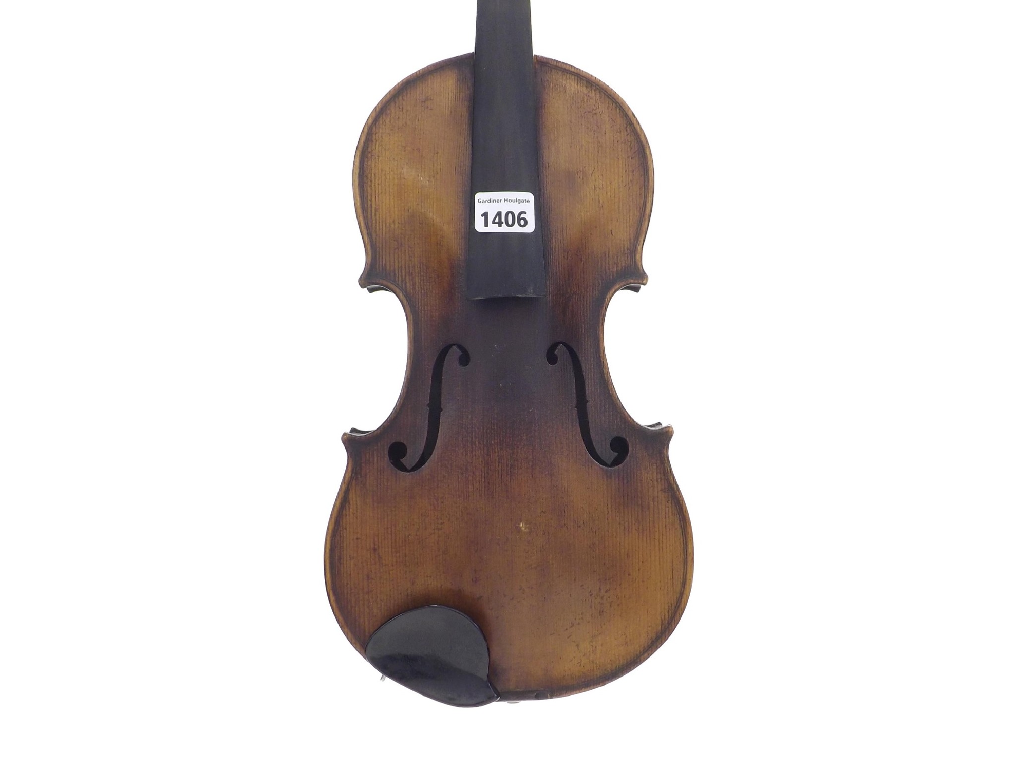 Appraisal: Late th century Caussin School violin labelled Copie de Pietro