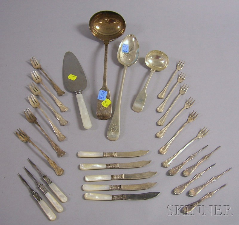 Appraisal: Approximately Twenty-nine Silver Plated Serving and Table Items mostly English