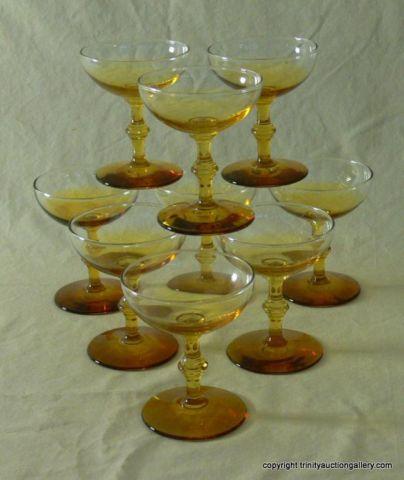 Appraisal: Vintage Champagne Stemware - Set of to Break - Yes