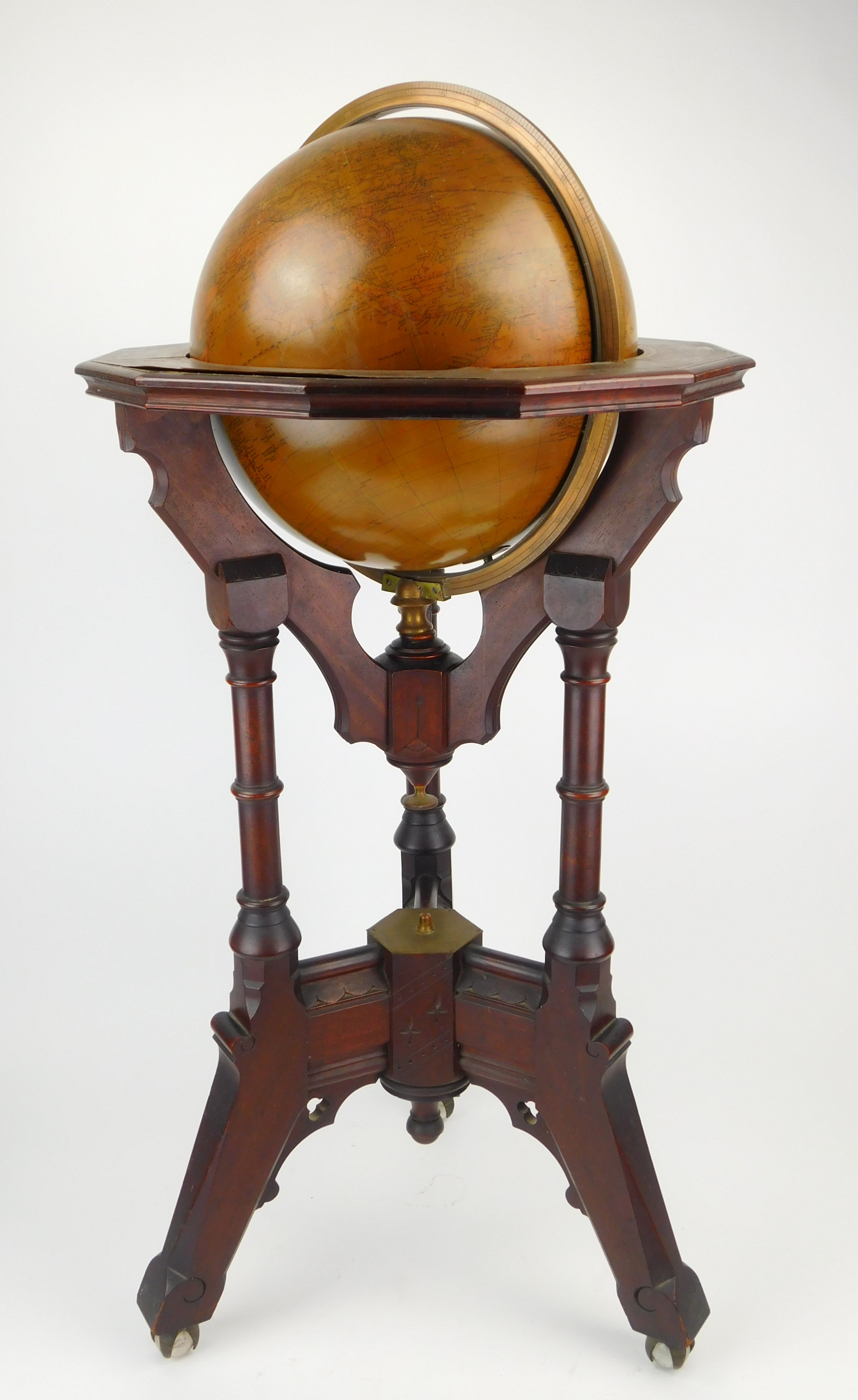 Appraisal: A H Andrews '' terrestrial globe on stand ca 's