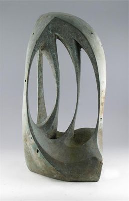 Appraisal: Pamela Rydzewski d Bird bath Bronze cm in high Has