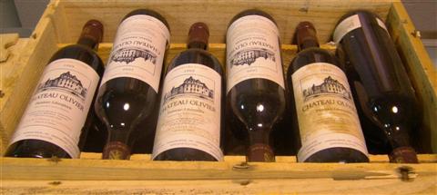 Appraisal: BOTTLE CASE OF CHATEAU OLIVIER PESSAC-LEOGNAN