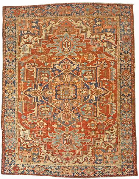 Appraisal: A Serapi Carpet Northwest Persia size approximately ft in x