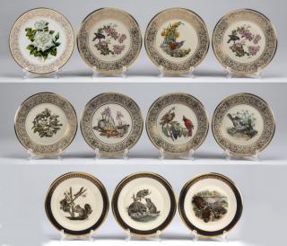 Appraisal: Boehm for Lenox China cabinet plates dia Boehm for Lenox