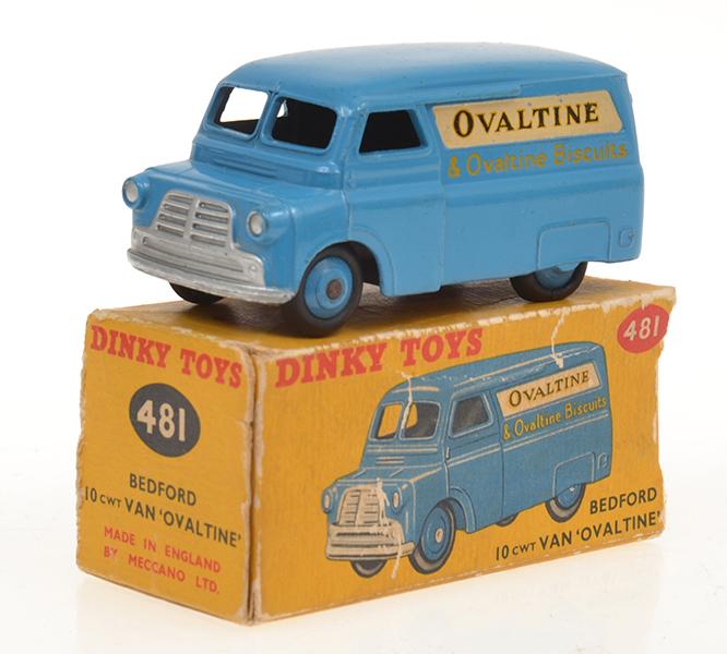 Appraisal: DINKY BEDFORD CWT VAN 'OVALTINE' BOX WITH DETACHED ENDFLAP E