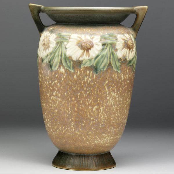 Appraisal: ROSEVILLE Dahlrose vase Unmarked