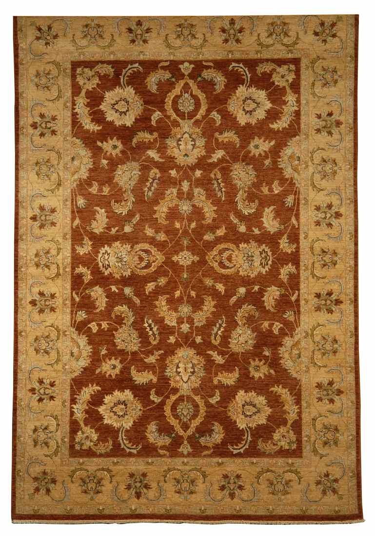 Appraisal: ORIENTAL RUG ZIEGLAR MAHAL DESIGN ' x ' Bold palmettes