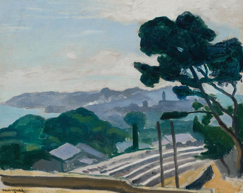 Appraisal: ALBERT MARQUET French - Le Chemin de Fer a L'Estaque