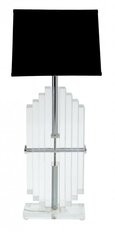 Appraisal: AN AMERICAN CLEARLITE LAMP BY BAYER CLEAR EMPIRE STATE c