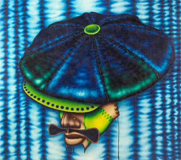 Appraisal: Ed Paschke American - Snow Cap signed and dated 'E