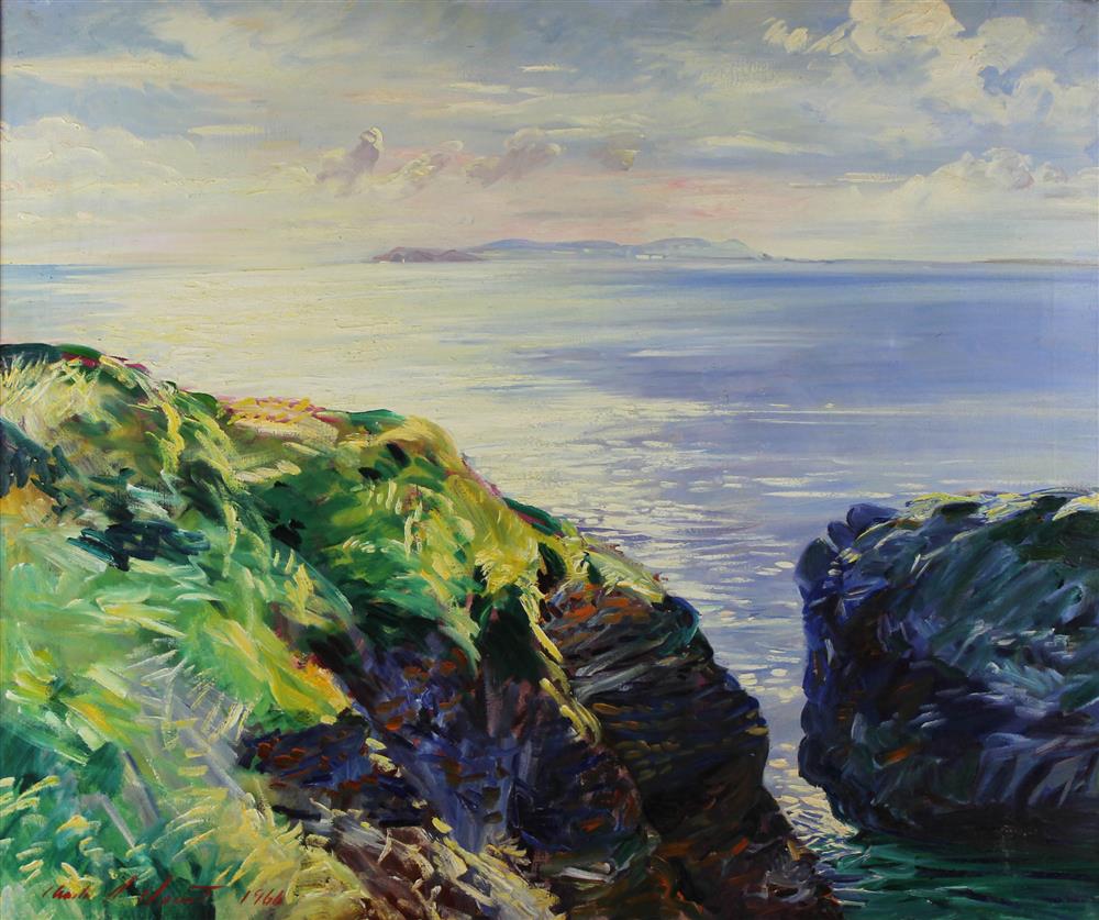 Appraisal: CHARLES MERRILL MOUNT AMERICAN - CLIFFS AT DONABATE COUNTY DUBLIN