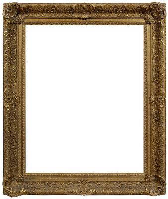 Appraisal: Louis XV style frame gilt wood and composition with ogee