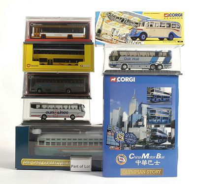 Appraisal: Corgi Bus Collection - including x OOC Issues China Motor