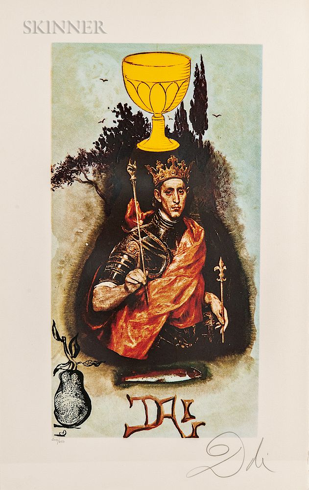 Appraisal: Salvador Dal Spanish - Lyle Stuart Tarot Prints Salvador Dal