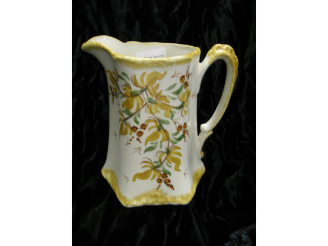 Appraisal: Cash Family Erwin Tennessee Pottery Water Pitcher floral