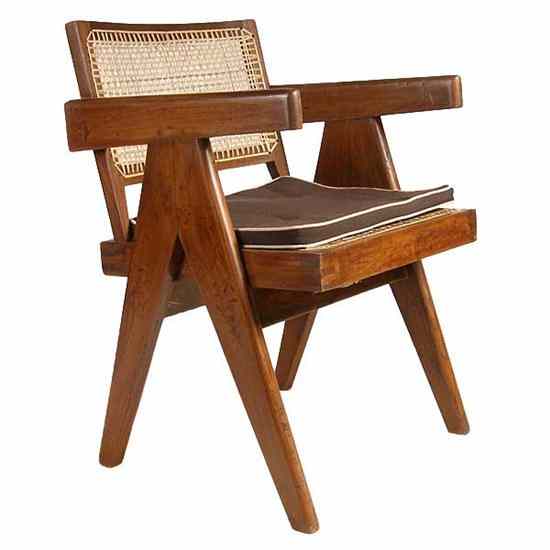 Appraisal: A Teak Conf rence Chair Pierre Jeanneret circa - having