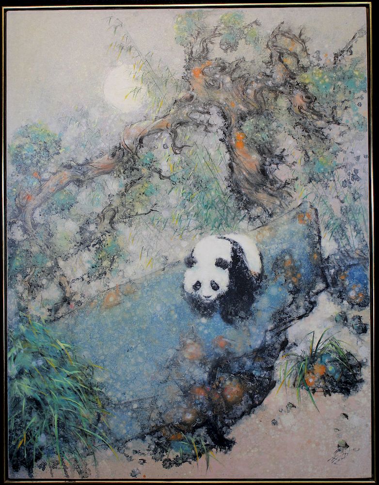 Appraisal: A Moonlight Night Chi-Chung Hu - A Moonlight Night Chi-Chung