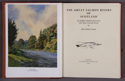 Appraisal: ASHLEY-COOPER JOHN THE GREAT SALMON RIVERS OF SCOTLAND - AN