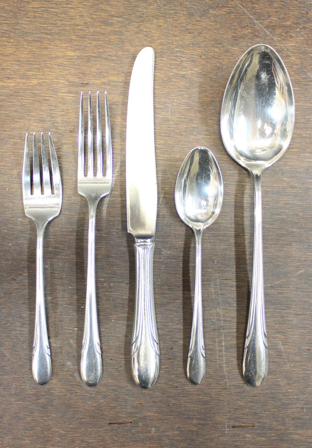 Appraisal: TOWLE SYMPHONY STERLING SILVER FLATWARE SET pieces comprised of dinner