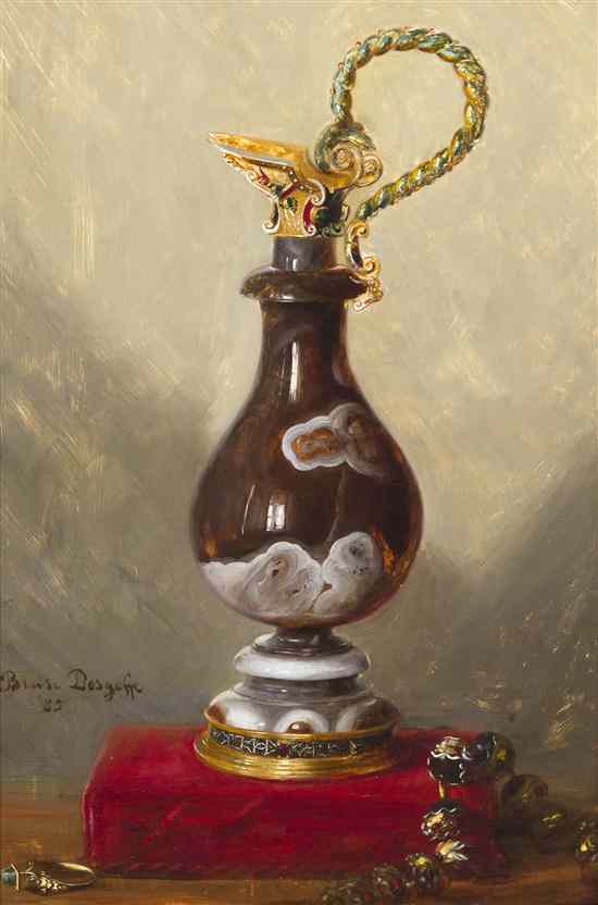 Appraisal: Blaise Alexandre Desgoffe French - Still Life with Ewer and