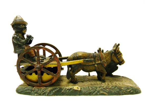 Appraisal: Bad Accident cast-iron mechanical toy c - unsigned but similar