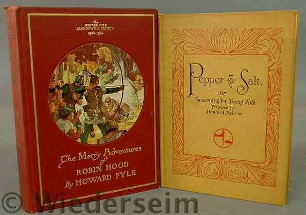 Appraisal: Two books- The Merry Adventures of Robin Hood by Howard