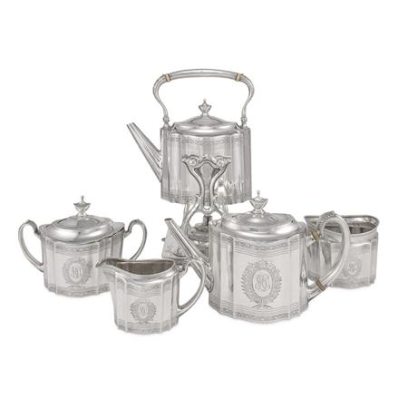 Appraisal: Tiffany Co Makers Sterling Silver Tea Service Estimate -