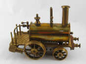 Appraisal: A gauge - - brass model live steam engine based