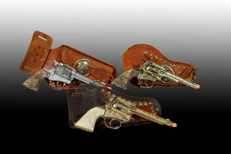 Appraisal: Lot of Roy Rogers Toy Cap Gun Holster Sets Description