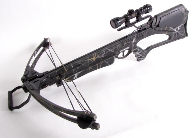 Appraisal: Barnett Quad Crossbow package includes a x multi-reticle scope and