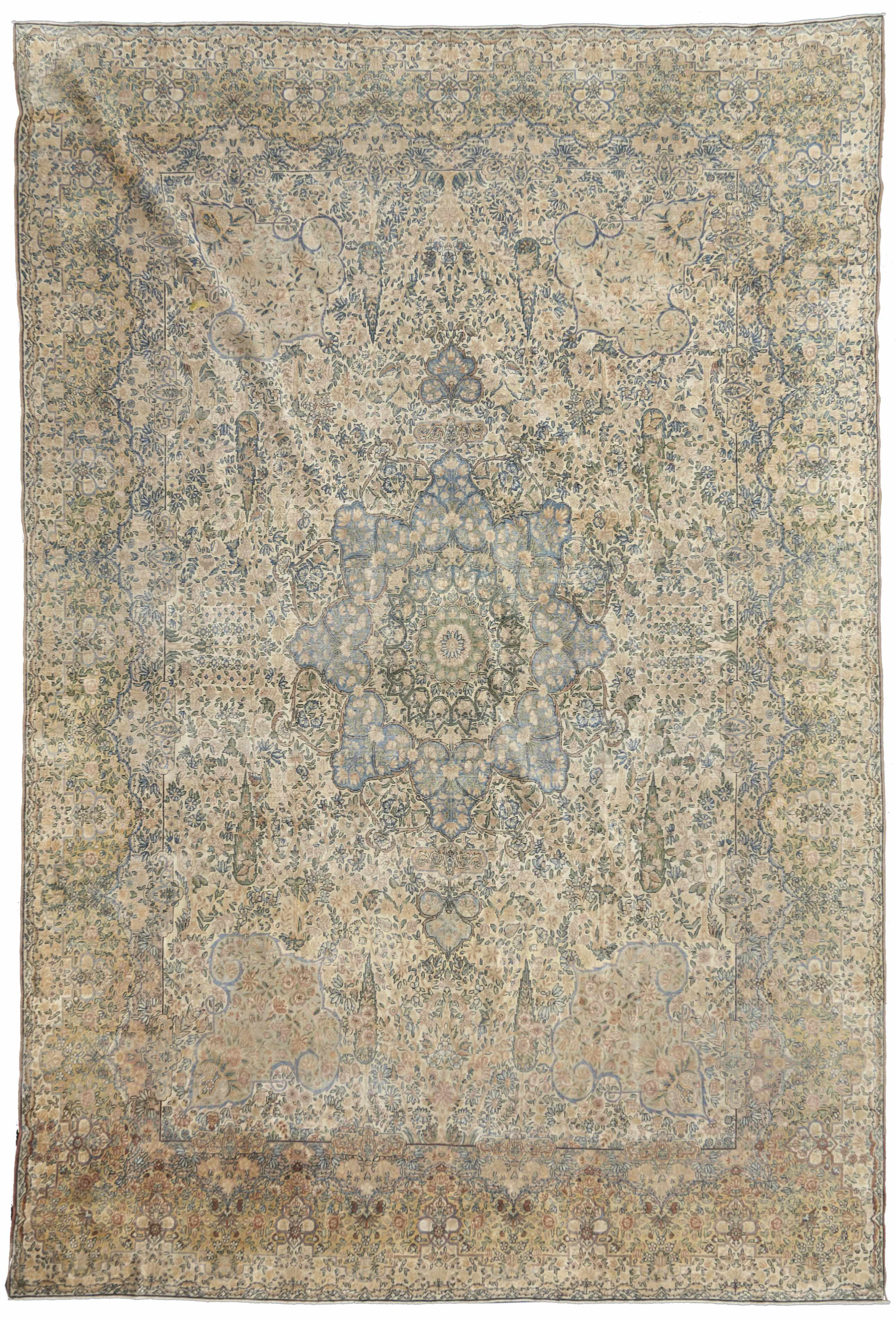 Appraisal: A Kerman carpet South Central Persiacirca size approximately ft in